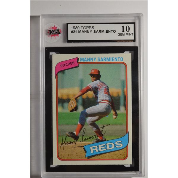 1980 Topps #21 Manny Sarmiento