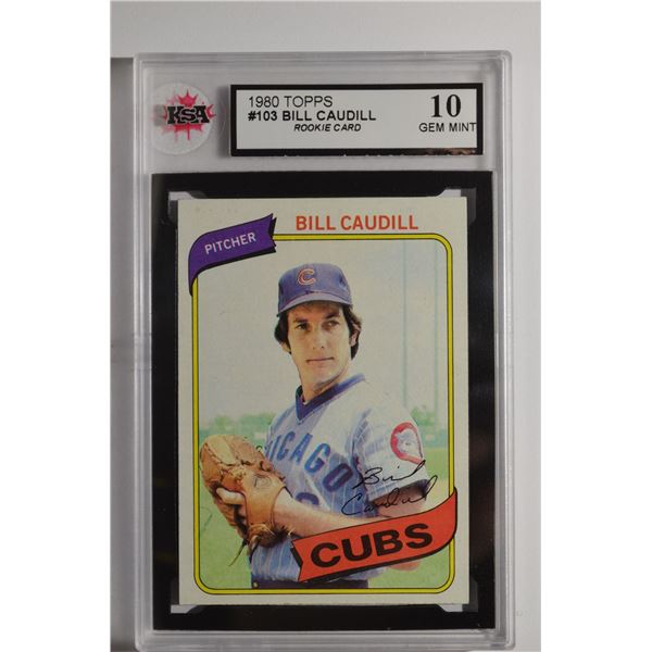 1980 Topps #103 Bill Caudill RC