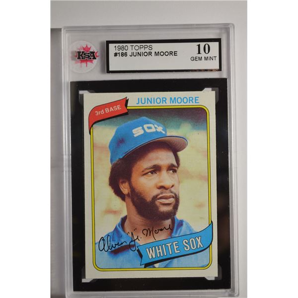 1980 Topps #186 Junior Moore