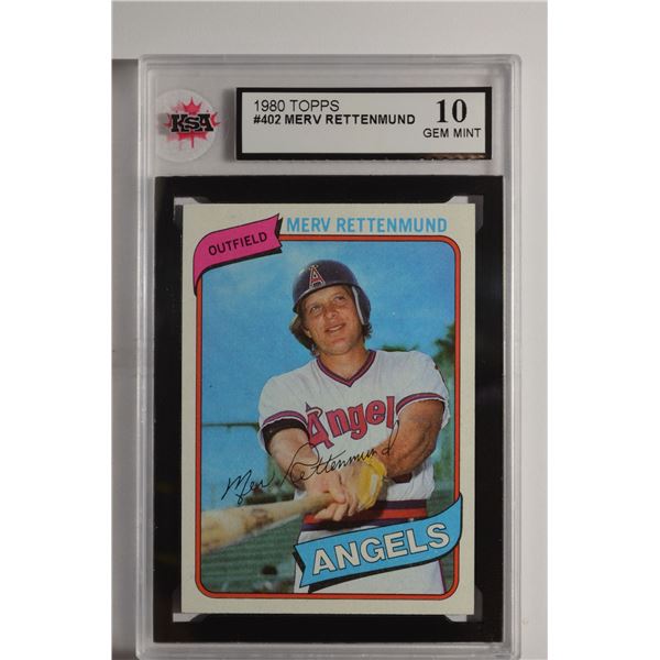 1980 Topps #402 Merv Rettenmund