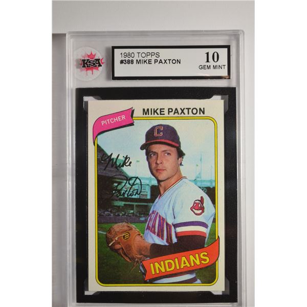 1980 Topps #388 Mike Paxton