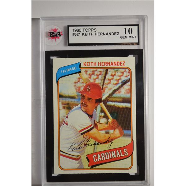 1980 Topps #321 Keith Hernandez