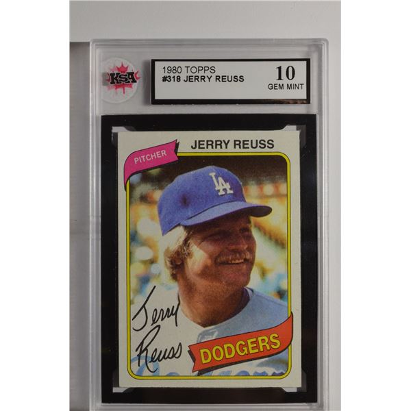 1980 Topps #318 Jerry Reuss