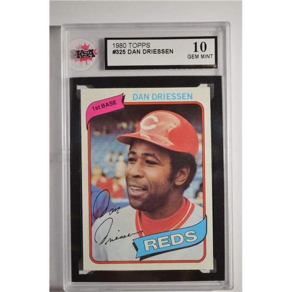 1980 Topps #325 Dan Driessen