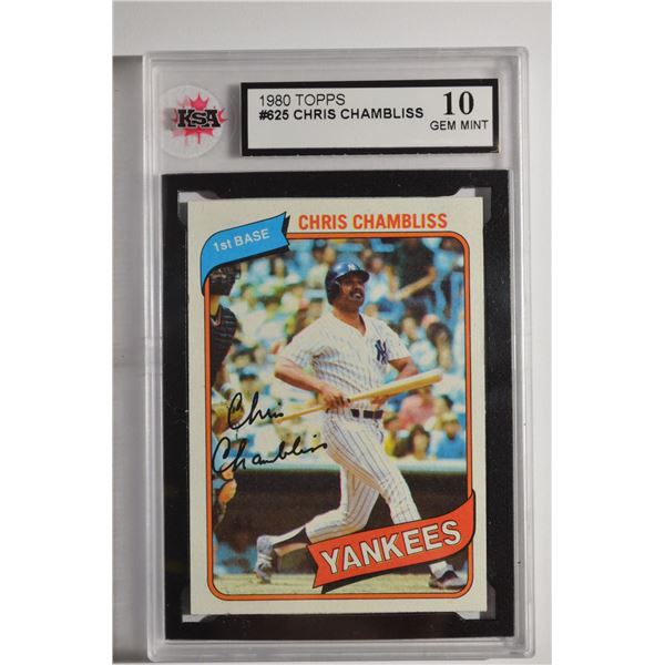 1980 Topps #625 Chris Chambliss