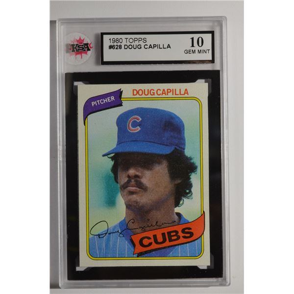 1980 Topps #628 Doug Capilla