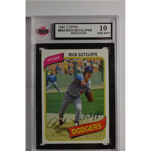 1980 Topps #544 Rick Sutcliffe RC