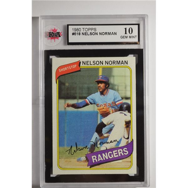 1980 Topps #518 Nelson Norman RC