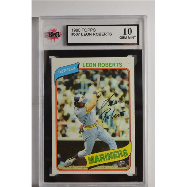 1980 Topps #507 Leon Roberts