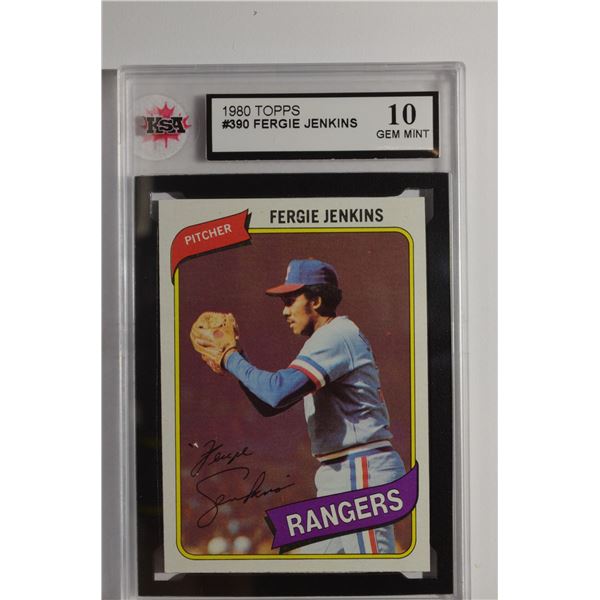 1980 Topps #390 Fergie Jenkins