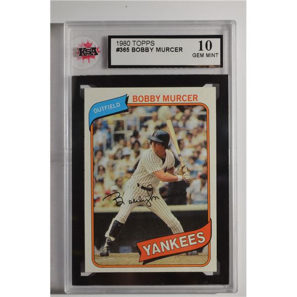 1980 Topps #365 Bobby Murcer
