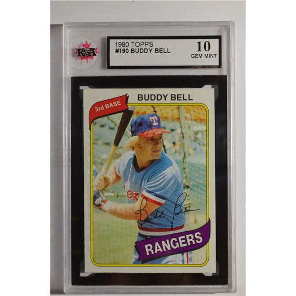 1980 Topps #190 Buddy Bell