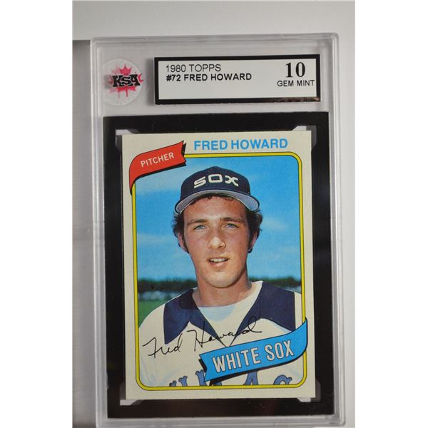 1980 Topps #72 Fred Howard DP RC