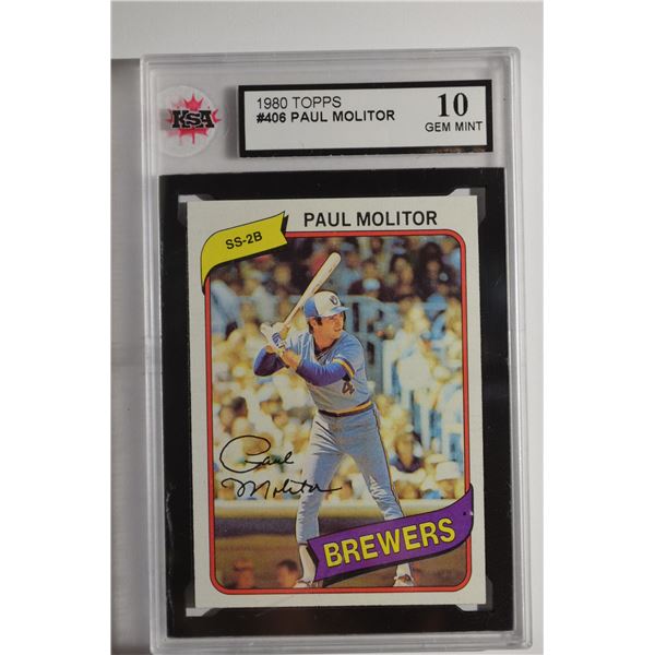 1980 Topps #406 Paul Molitor