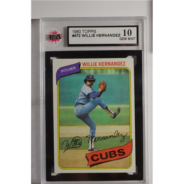 1980 Topps #472 Willie Hernandez