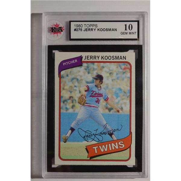1980 Topps #275 Jerry Koosman