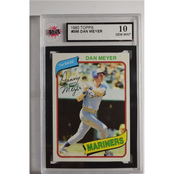1980 Topps #396 Dan Meyer