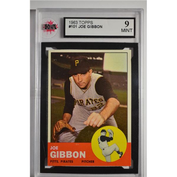 1963 Topps #101 Joe Gibbon