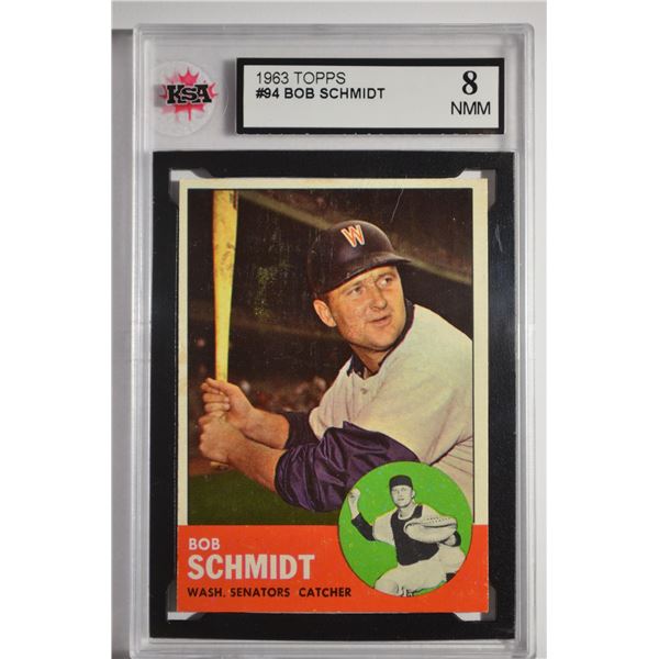 1963 Topps #94 Bob Schmidt