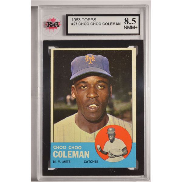 1963 Topps #27 Choo Choo Coleman