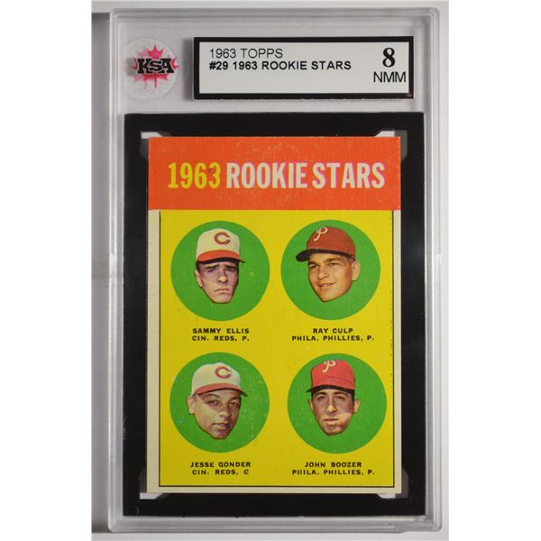 1963 Topps #29A Rookie Stars 1962