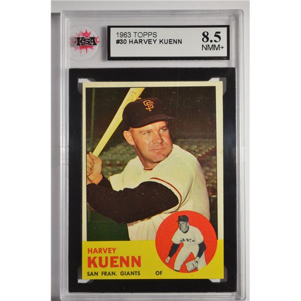 1963 Topps #30 Harvey Kuenn