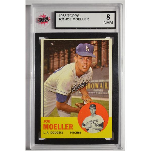 1963 Topps #53 Joe Moeller RC