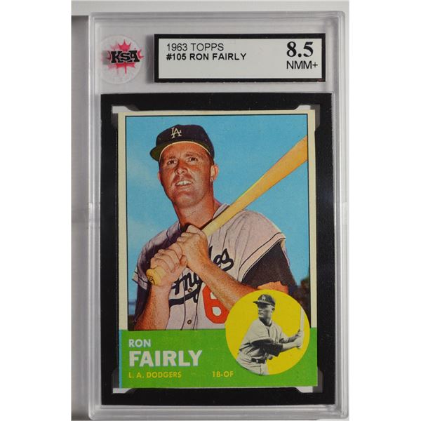 1963 Topps #105 Ron Fairly