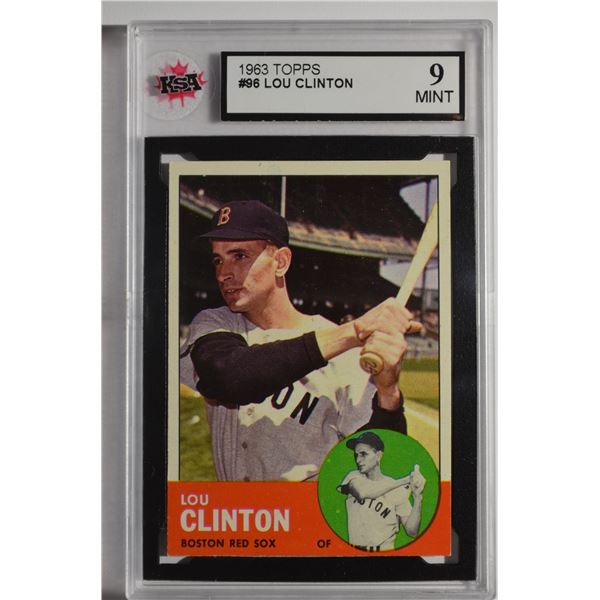 1963 Topps #96 Lou Clinton