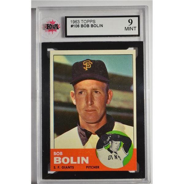 1963 Topps #106 Bobby Bolin