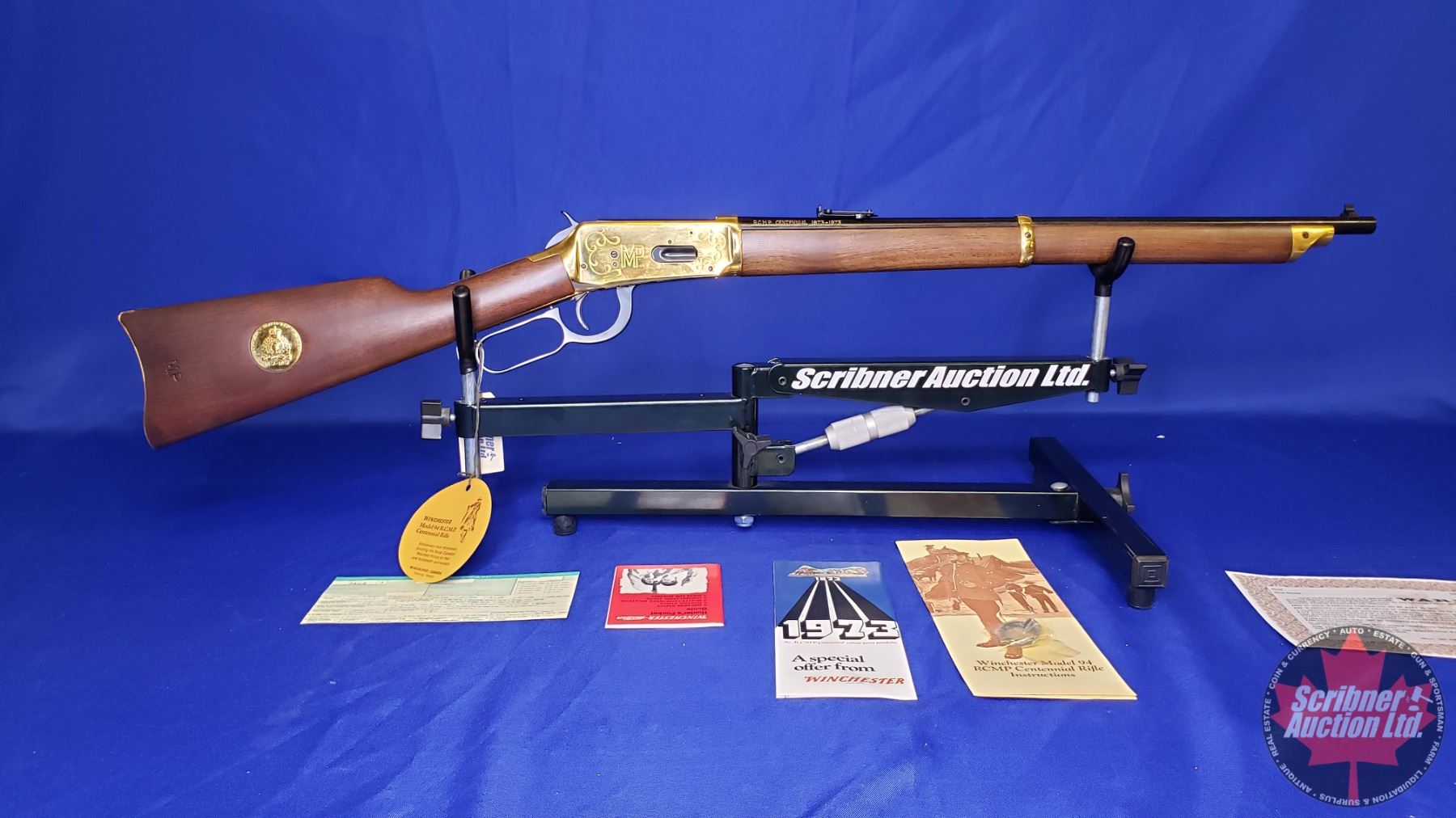 Rcmp Rifle RIFLE : WINCHESTER 94 ~ RCMP Centennial 1873-1973 Commemorative 30-30 ...