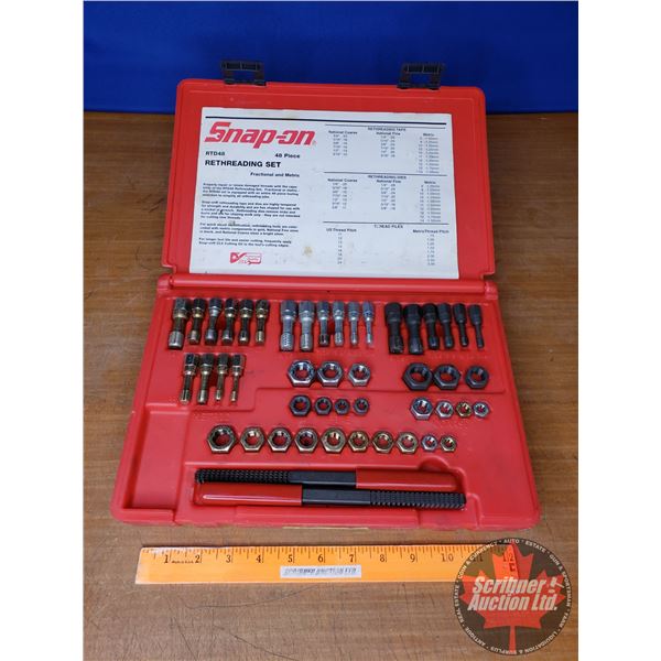 SNAP-ON 48pc Rethreading Set (Metric & Imperial) (Case Measures 2