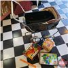 Image 1 : Vintage Doll Buggy w/Variety Toys (Buggy Measures: 28"H x 17"W x 30"D) (SEE PICS!)