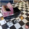 Image 4 : Vintage Doll Buggy w/Variety Toys (Buggy Measures: 28"H x 17"W x 30"D) (SEE PICS!)