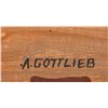 Image 4 : American Oil on Canvas Signed "A. GOTTLIEB"
