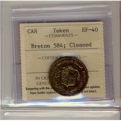 Breton #584 ICCS EF40 Brass, lty. Cld. JOS. Leroux, english