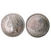 Image 1 : Breton # 868, CH NS-2A2, 1824 one penny token. Sharp AU.