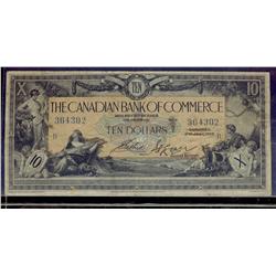 The Canadian Bank of Commerce  1917 $10 #364302 CH-75-16-04-