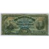 Image 1 : The Dominion Bank, 1909 $20 #006446 CH-220-20-06 CCCS VG10, 