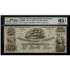 Image 1 : The Exchange Bank of Toronto 1855 $5 #2474 CH-255-10-06R PMG