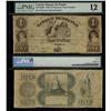Image 1 : La Banque du Peuple 1839 $1 #5455 CH-575-14-02-02 PMG F12. S