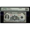 Image 1 : 1935 $2 BC-4 #F091004 PMG VF20 Net. Trimmed/Stain
