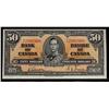 Image 1 : 1937 $50 BC-26b #B/H2902908.  A nice bright issue. AU-UNC.