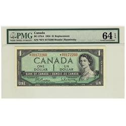 1954 $1 BC-37bA #*HY0172260 PMG CH UNC64 PPQ.
