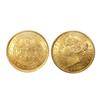 Image 1 : 1870 Nfld $2 Gold 3 Dots Obv.1  ICCS MS62PQ, excessively sca