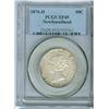Image 1 : 1876H Nfld 50¢  PCGS EF45. Brilliant with some underlying lu