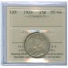 Image 1 : 1929 25¢ ICCS MS64.  Lustrous with golden tone.