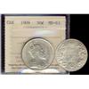 Image 1 : 1909 50¢ ICCS MS63.  Fully brilliant and lustrous.  Choice e