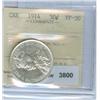 Image 1 : 1914 50¢ ICCS VF-30. Brilliant and lustrous.