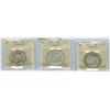 Image 1 : 1916 VF, 1934 and 1936 F15.  Lot of 3 50¢ coins, all VF20 or